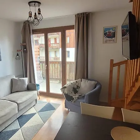 Appartement Duplex T3 6 Personnes Les Orres 1800 Tout Confort Pied Des Pistes Exterior foto